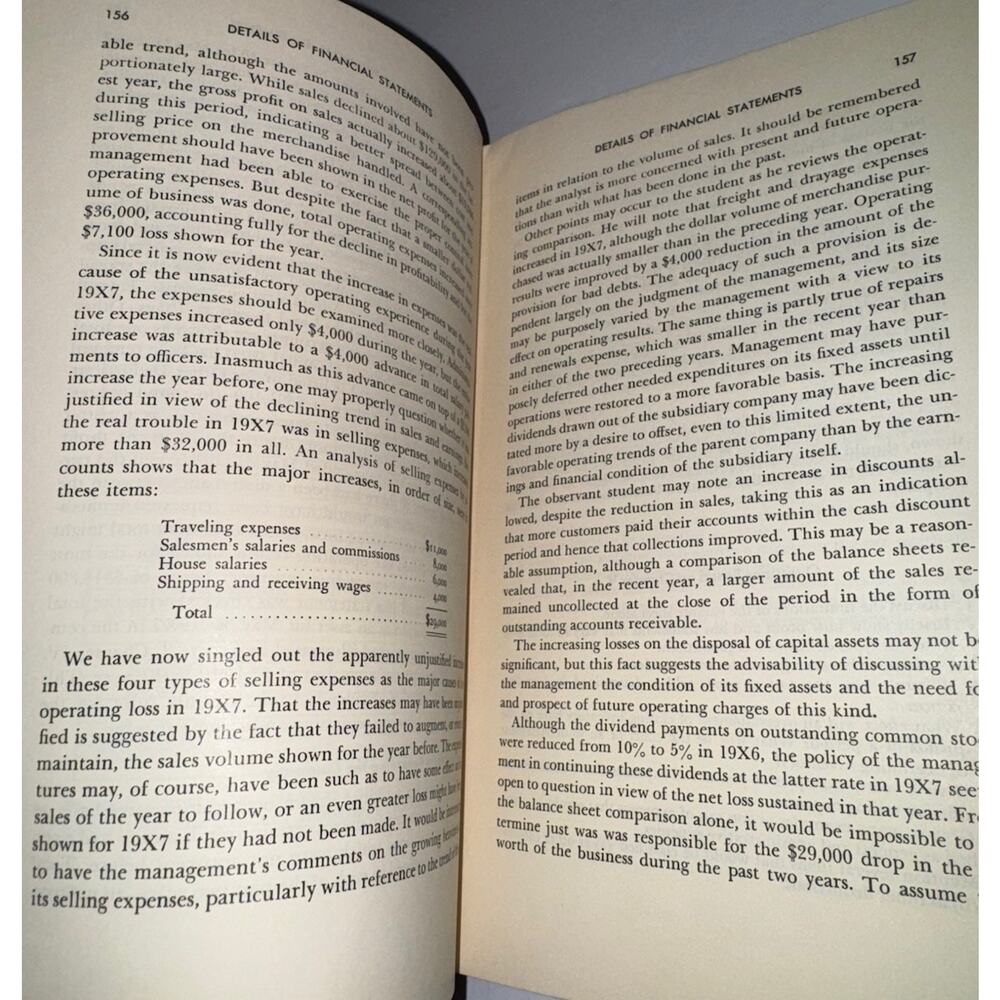 Analyzing Financial Statements by Carlisle R Davis & Edward F Gee (1956 HC) - Picture 10 of 10